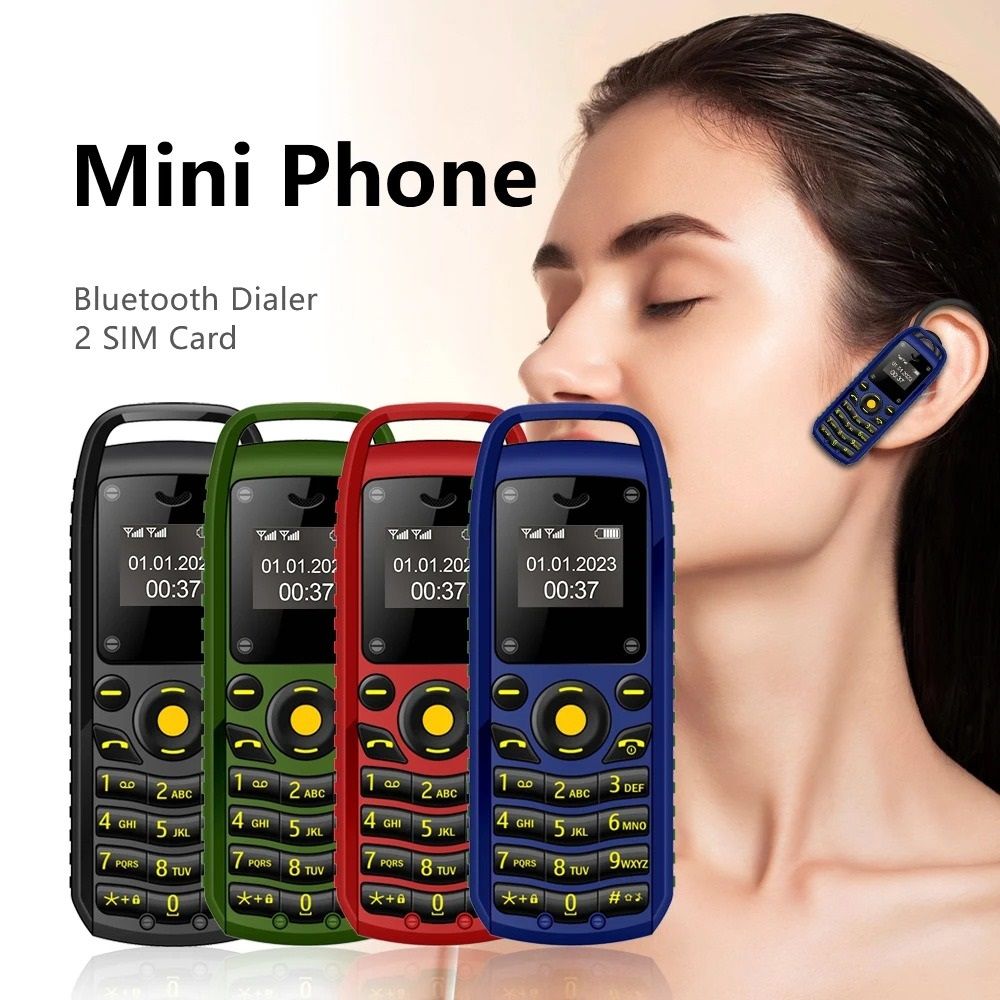 Compact Mini Dual-SIM Phone with Bluetooth & Call Features