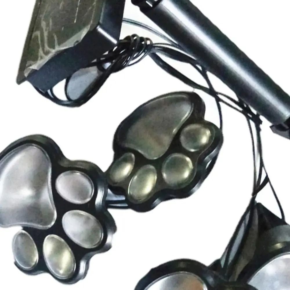 Solar Paw Print Landscape Lights | IP65 Waterproof LED Stone Imitation Garden & Yard Lamps