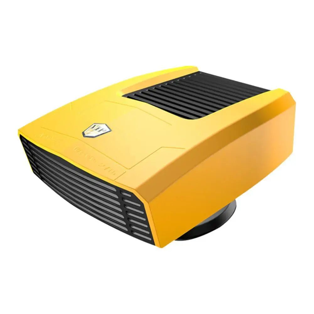 12V Car Heater Defroster 2-in-1 Fast Heating/Cooling Fan – 360° Rotatable Windshield Defogger Auto Window Dryer