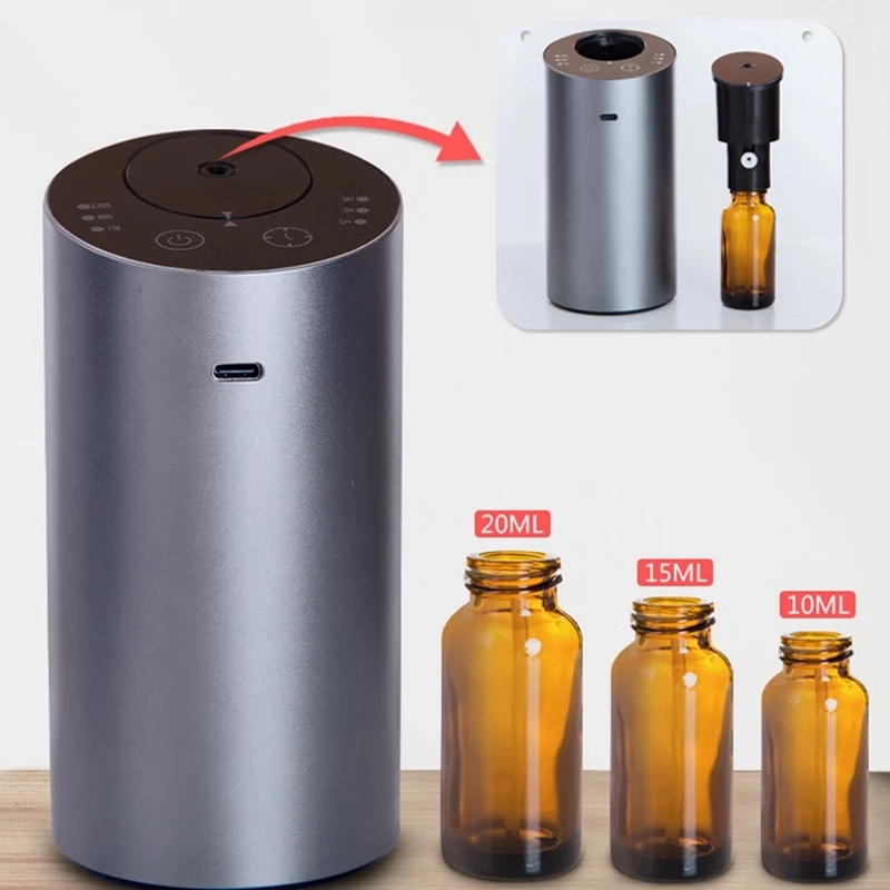 Electric Aroma Diffuser Fragrance Nebulizer for Car and Home with Essential Oils Vaporizer