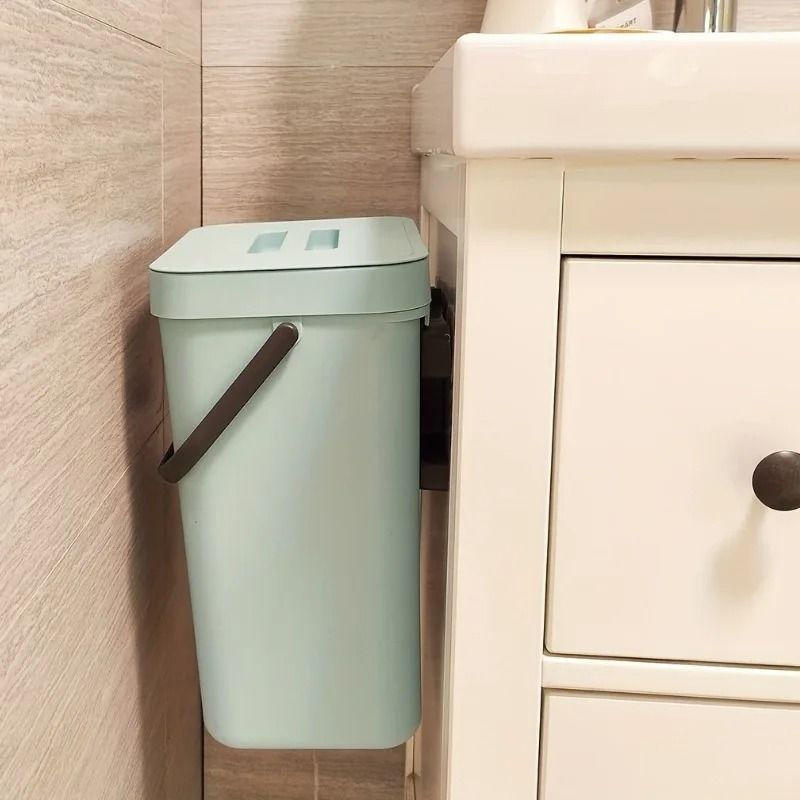 Quiet Close Kitchen and Office Trash Can with Odor Proof Lid