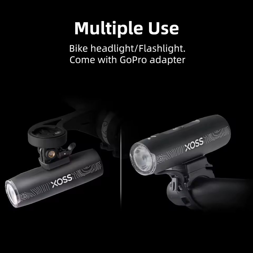 Rechargeable Bike Headlight Waterproof Aluminum Front Lamp