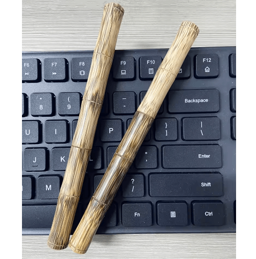BambooCraft Wood Fountain Pen – Elegant Bamboo Fountain Pen with 0.5mm Fine Nib