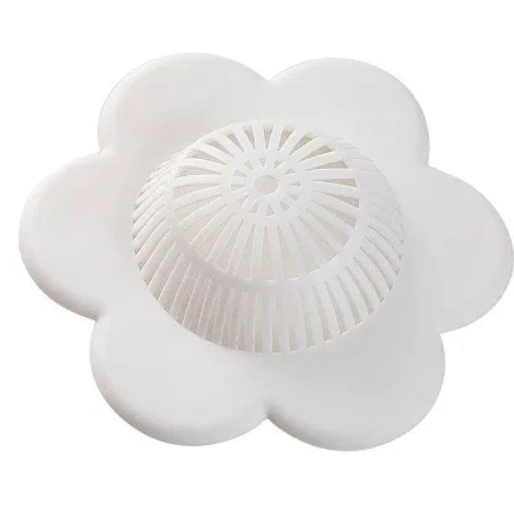 Silicone Hair Catcher Drain Cover Shower and Bathtub Hair Stopper