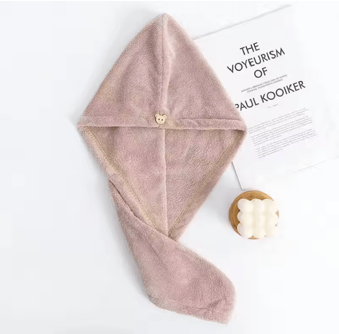 Soft Microfiber Quick Dry Hair Towel Cap