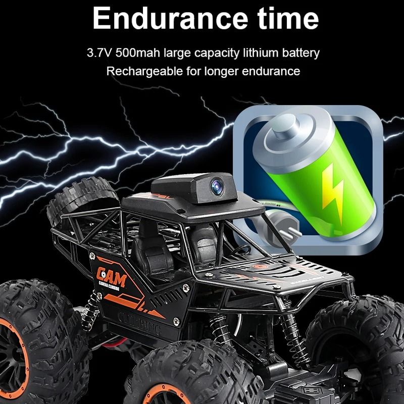 RC Car with HD Camera and Wi-Fi FPV Remote Control Stunt SUV