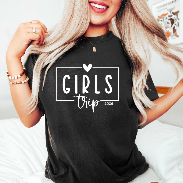 Girls Trip Shirt 2026 Matching Vacation Tee Best Friends Travel Shirt