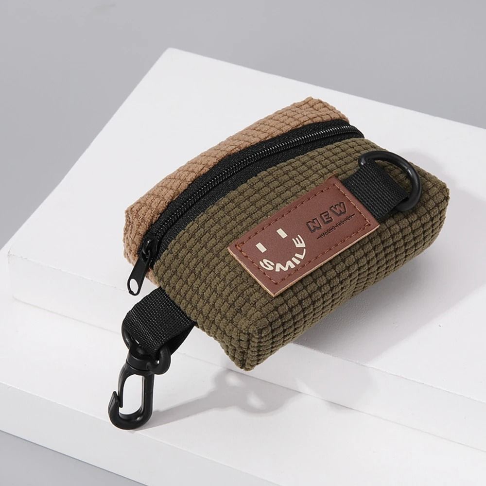 Portable Cycling Backpack Headphone Storage Bag Universal Sports Hanging Pouch