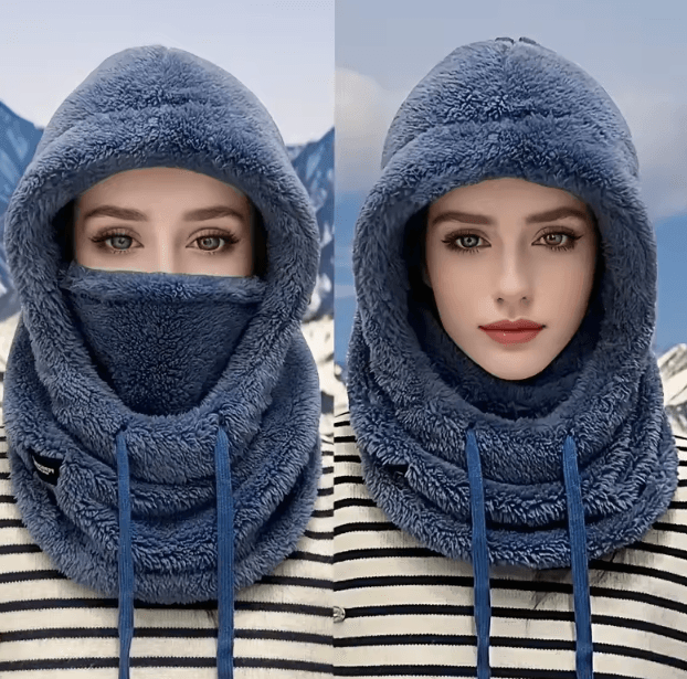 Thermal Fleece Balaclava Ski Mask Windproof Adjustable Winter Face & Neck Cover
