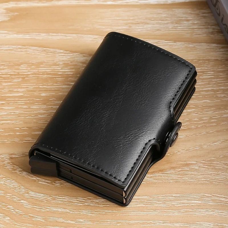 RFID Blocking Carbon Fiber Card Holder Wallet