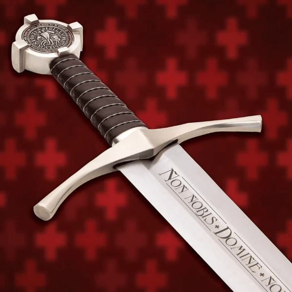 Templar Crusader Sword – Medieval Knight Replica with 