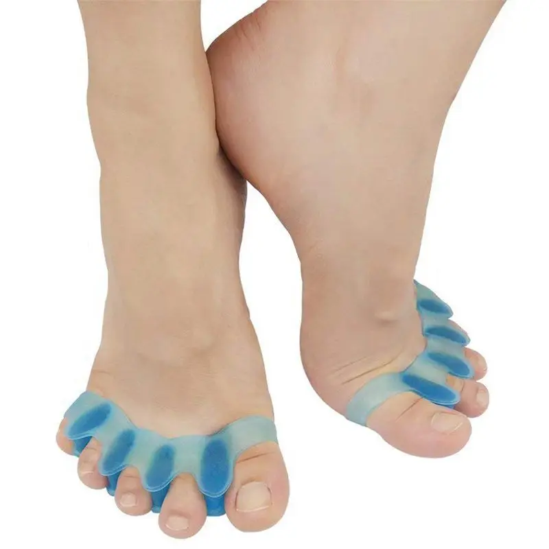 Soft Gel Toes Separator, Bunion Corrector, Protective Straightener, Foot Spacers Stretchers Care Tool