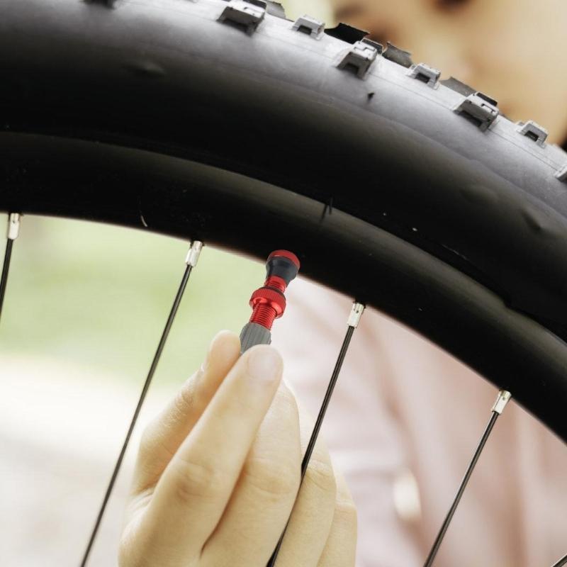 Aluminum Alloy Presta Bike Tire Valves Lightweight Airtight Bicycle Valve Stems