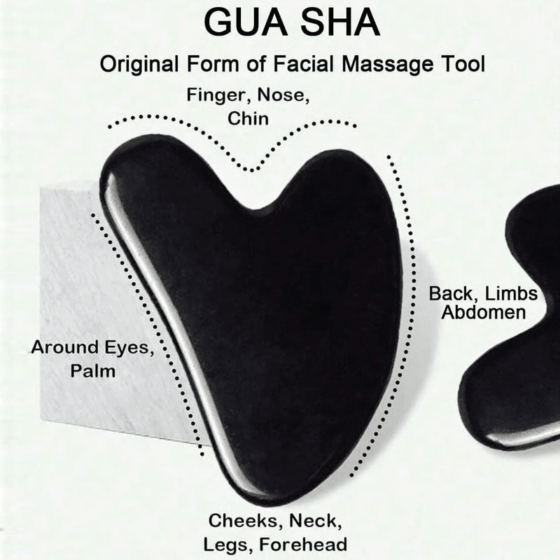 Ice Face Roller & GuaSha Set – Lift, Tighten & Contour Skin