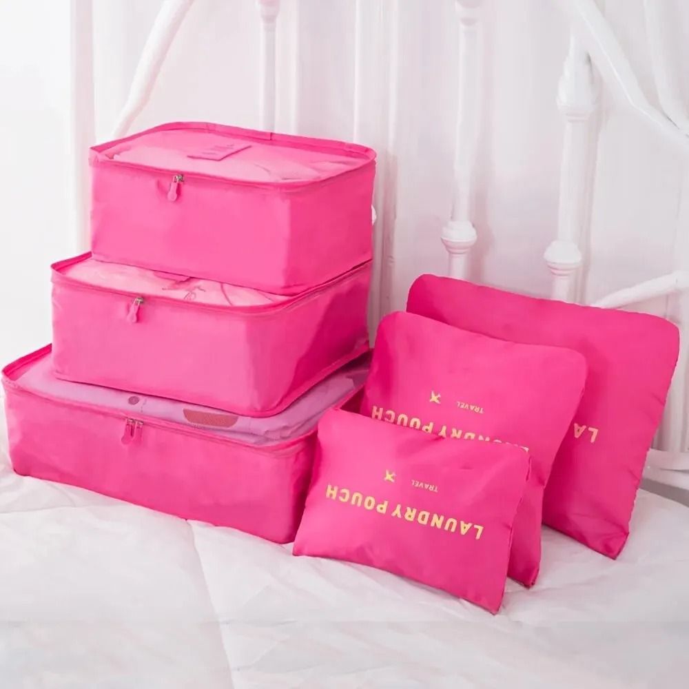 6-Piece Travel Luggage Packing Cube Set