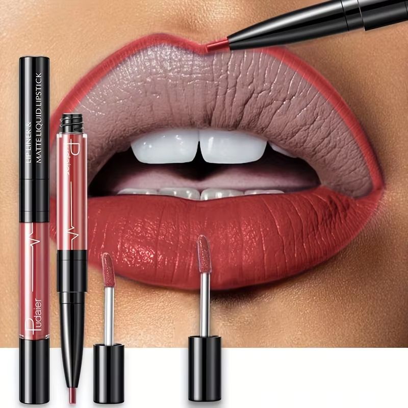 Ultra-Precise Waterproof High Pigment Lip Liner - Smooth, Sweatproof, Long-Lasting Lip Contour Pencil