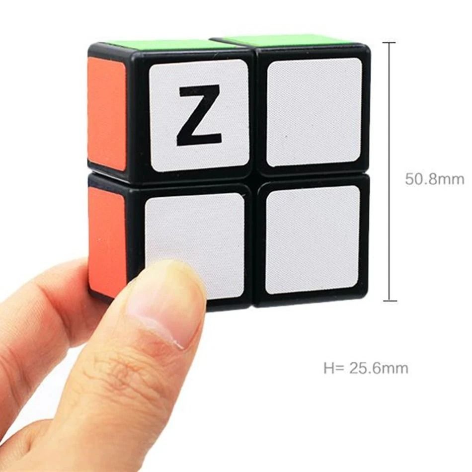 Z-Cube 1x2x2 Speed Magic Cube – Compact Pocket Puzzle & Educational Toy