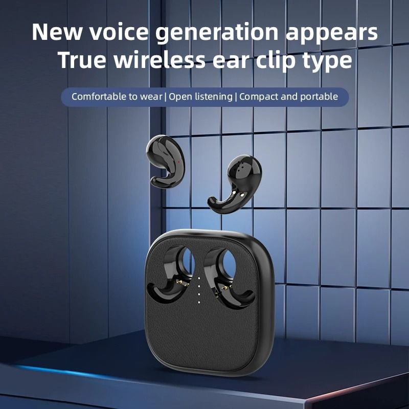 Ultra-Light Sleep Wireless Earbuds – Bluetooth 5.3 & Noise Isolation – Mini Invisible TWS Headphones