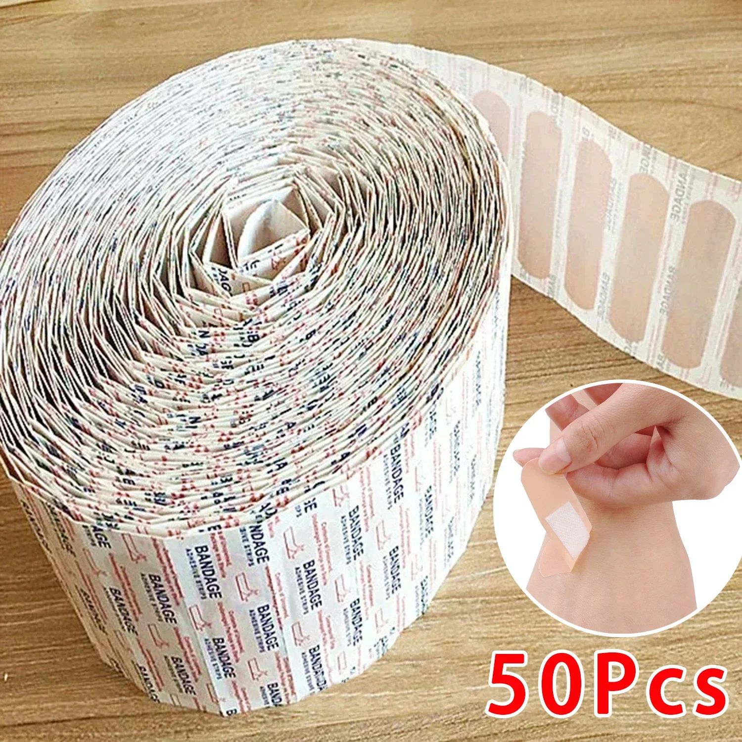 Waterproof Breathable Adhesive Bandages – Cushion Protective First Aid Wound Plasters