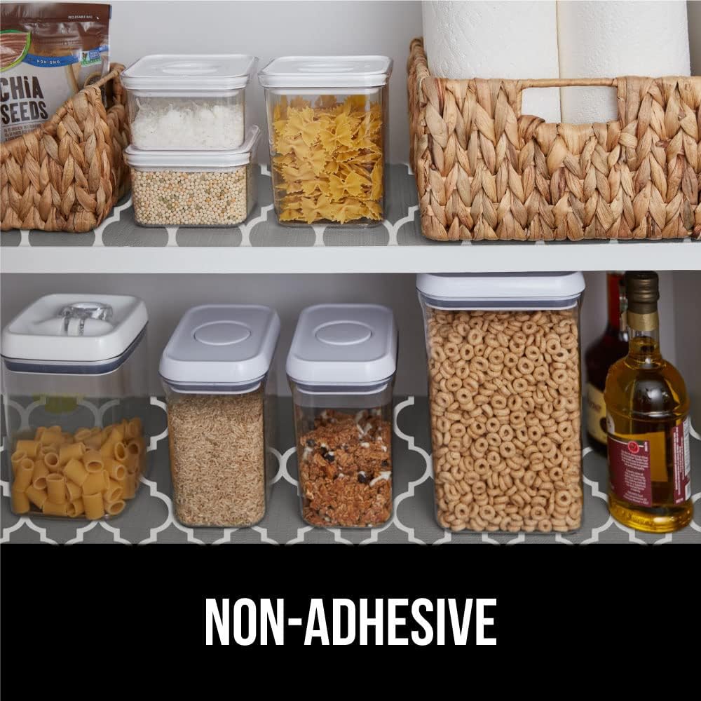 Non-Slip EVA Drawer Liner for Kitchen Cabinets, Waterproof, Durable Shelf Liner, Anti-Slip Cabinet & Drawer Organizer