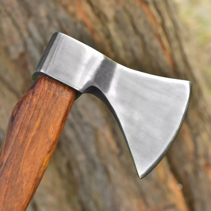 Handmade Steel Tomahawk Axe Integral Hunting Axe