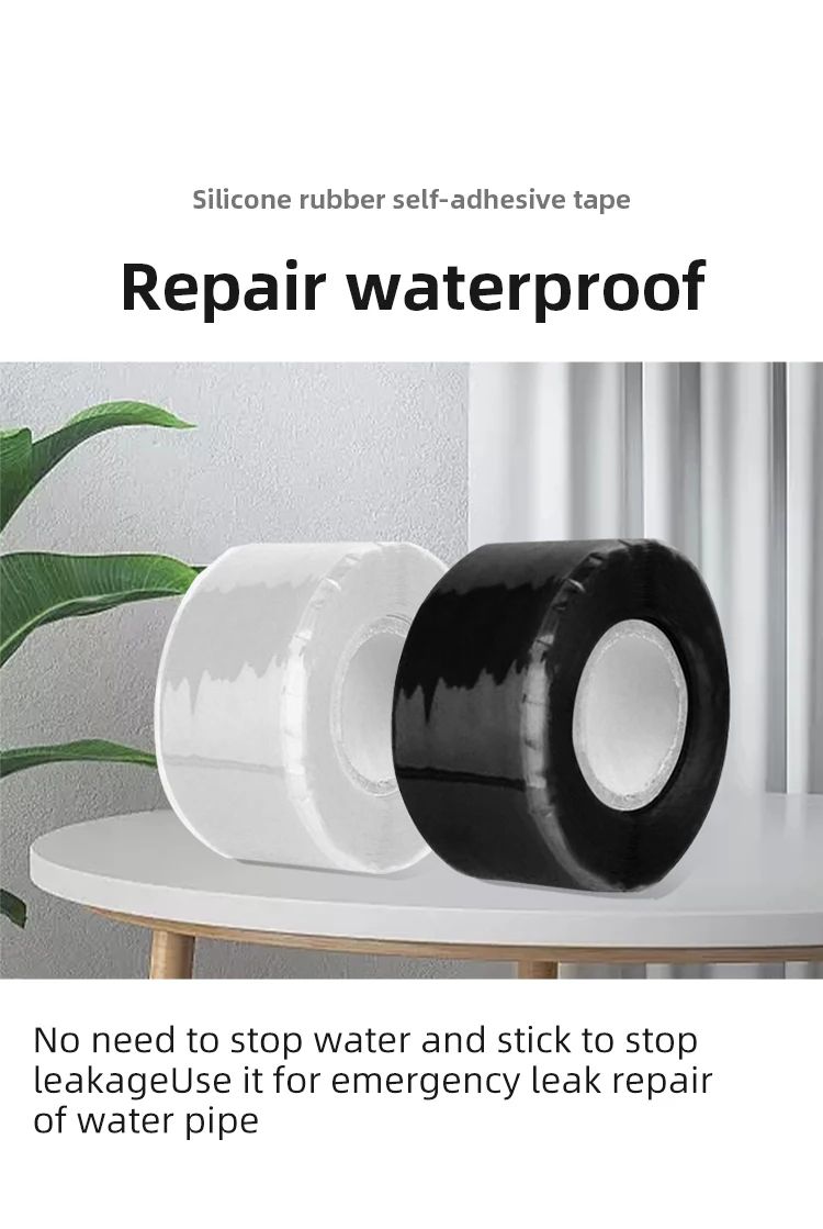Waterproof Silicone Self Adhesive Repair Tape