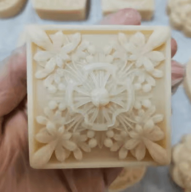 Classic Flower Silicone Soap Mold for Handmade Soap Candle and DIY Craft Creations