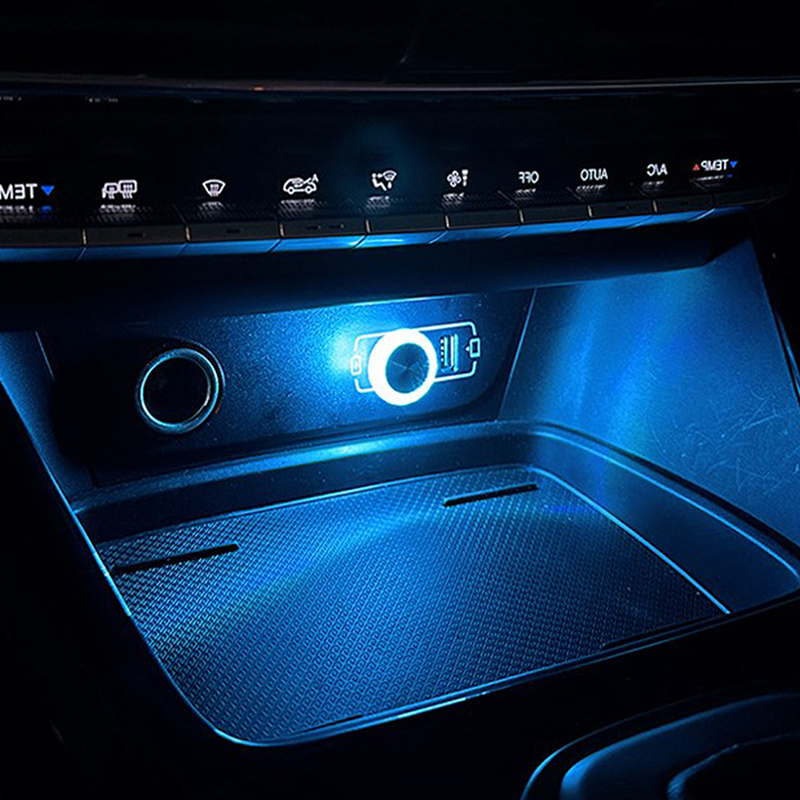 Mini USB LED Car Ambient Light, Decorative Auto Interior Lamp, Plug-and-Play USB Atmosphere Light for Cars & Computers