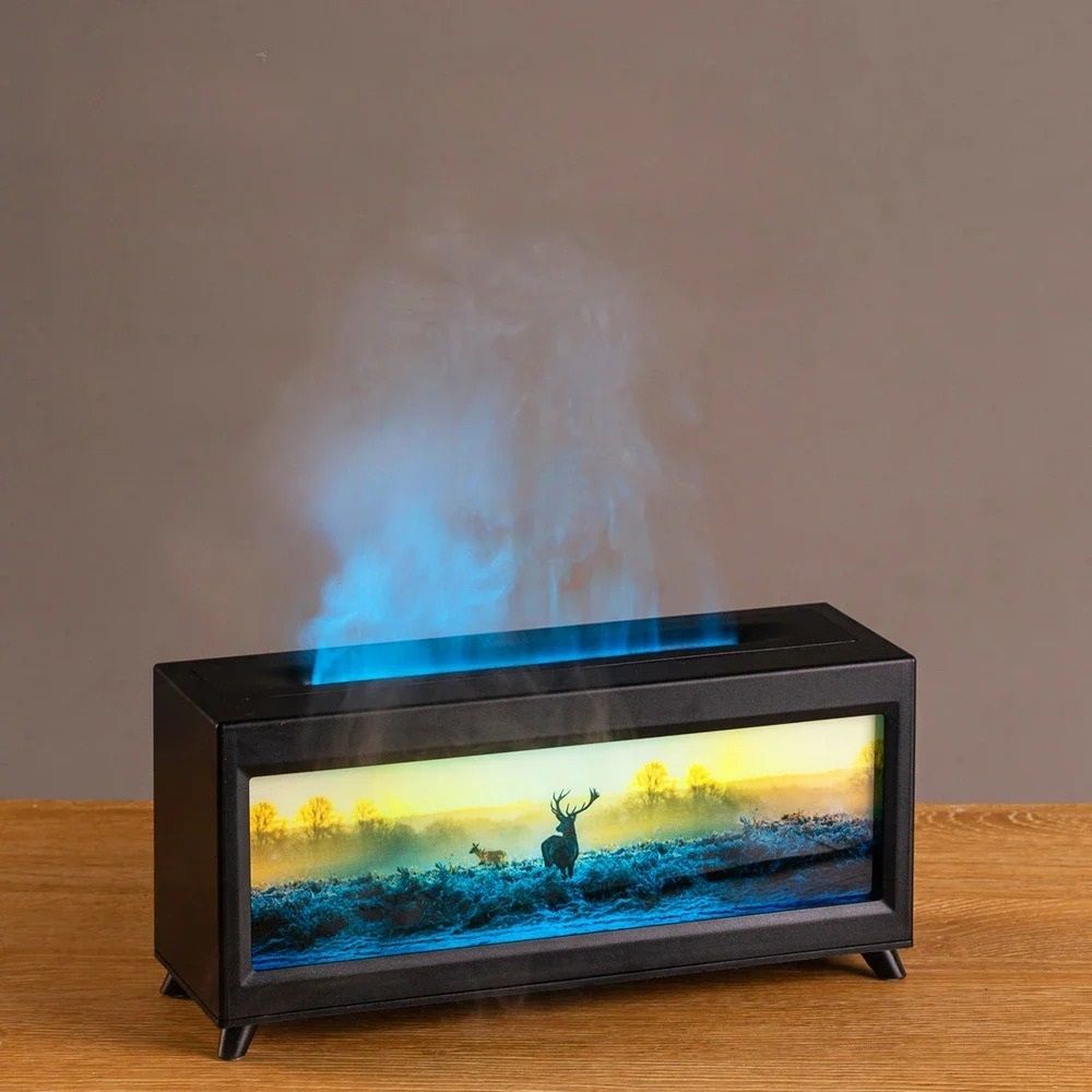 Flame Effect Essential Oil Diffuser and Humidifier
