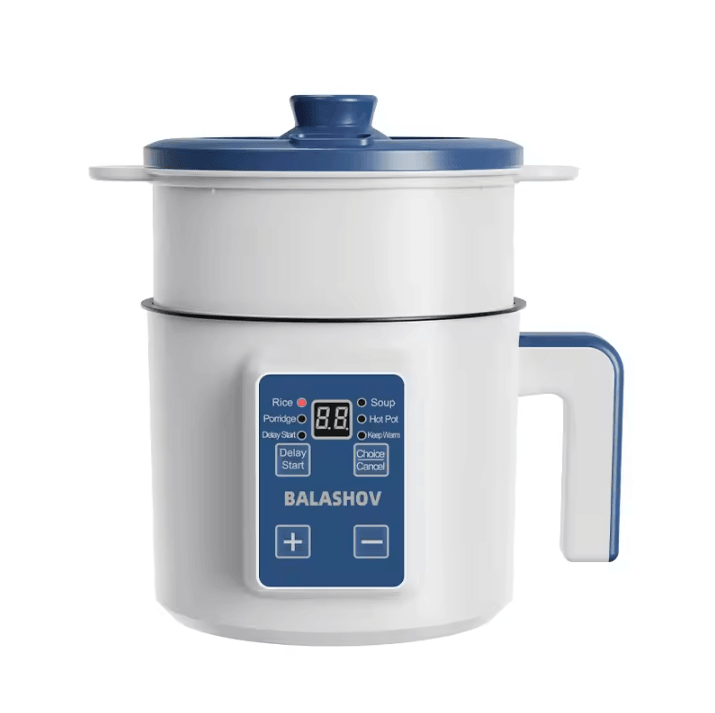 220V Electric Rice Cooker – Multi-Function Multi Cooker Pot with Non-Stick Rice Cooker Pot (Single & Double Layer)