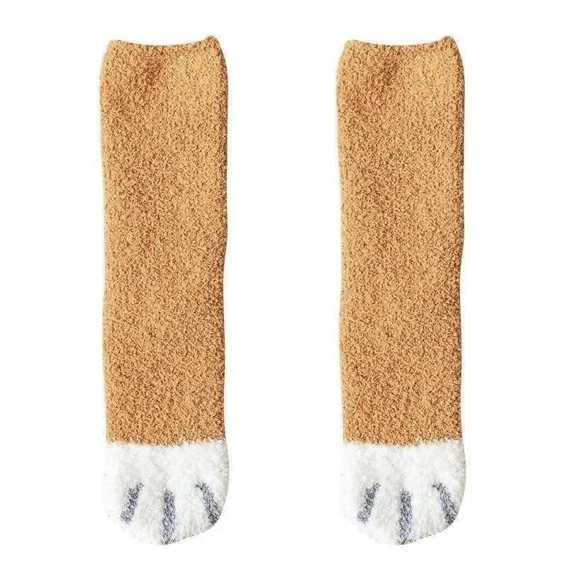 Womens Fuzzy Winter Socks Soft Cozy Microfiber House and Sleeping Socks