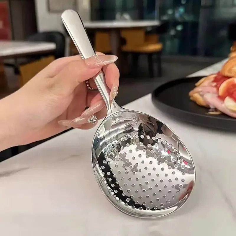 ServePro Stainless Steel Soup Ladle with Heat Insulated Handle
