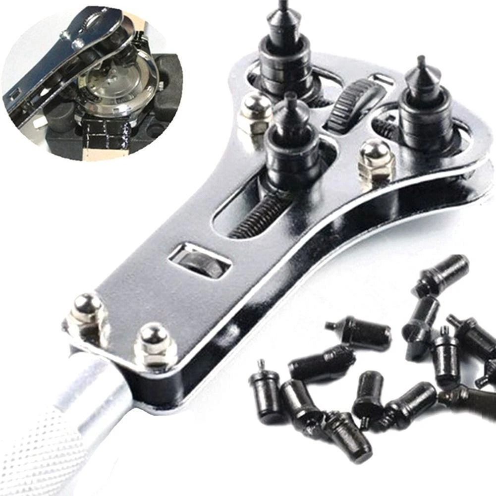 Watch Band & Back Case Opener Tool Kit Watch Repair & Battery Cover Remover