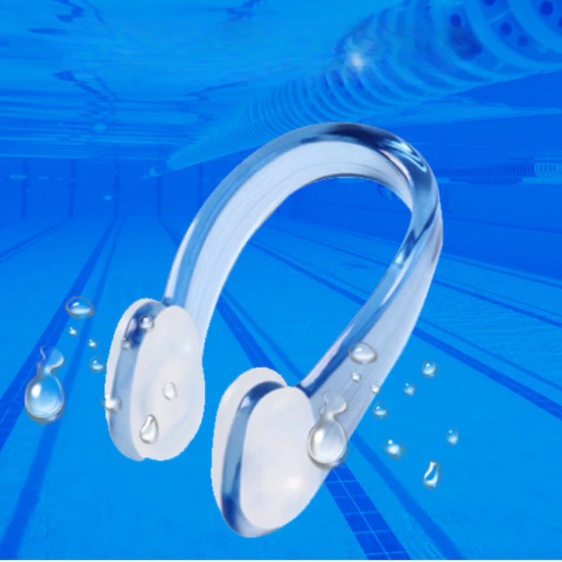 Professional Silicone Swimming Nose Clip and Earplug Set