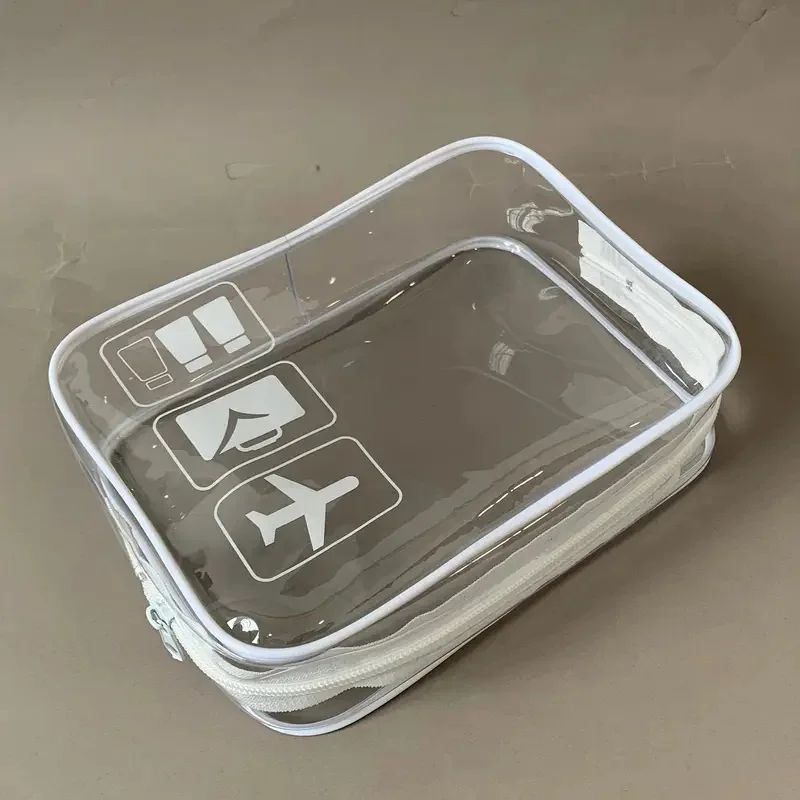 TSA-Approved Clear Travel Toiletry Bag – Leak-Resistant & Durable Quart Pouch