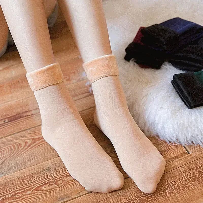 Womens Thermal Wool Blend Winter Socks