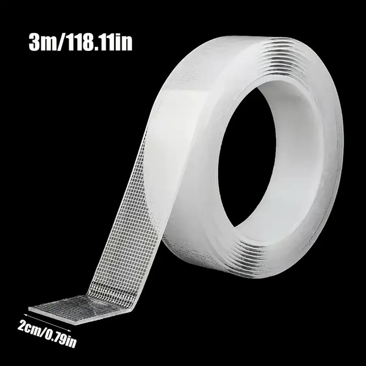 Ultra Strong Double Sided Adhesive Nano Tape Clear Waterproof Heavy Duty Sticky Strip