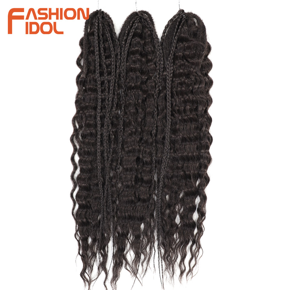 Ariel Hair Water Wave Crochet Braids, Synthetic Twist Curly Hair Ombre Blonde Brown Deep Wave Braiding Hair Extensions