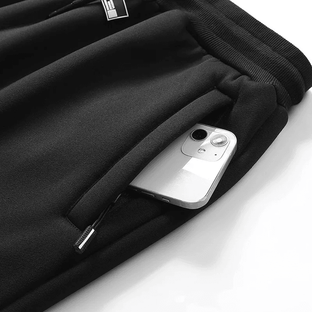 UltraWarm PlusSize FleeceLined Jogger Pants for Men Sizes up to 8XL