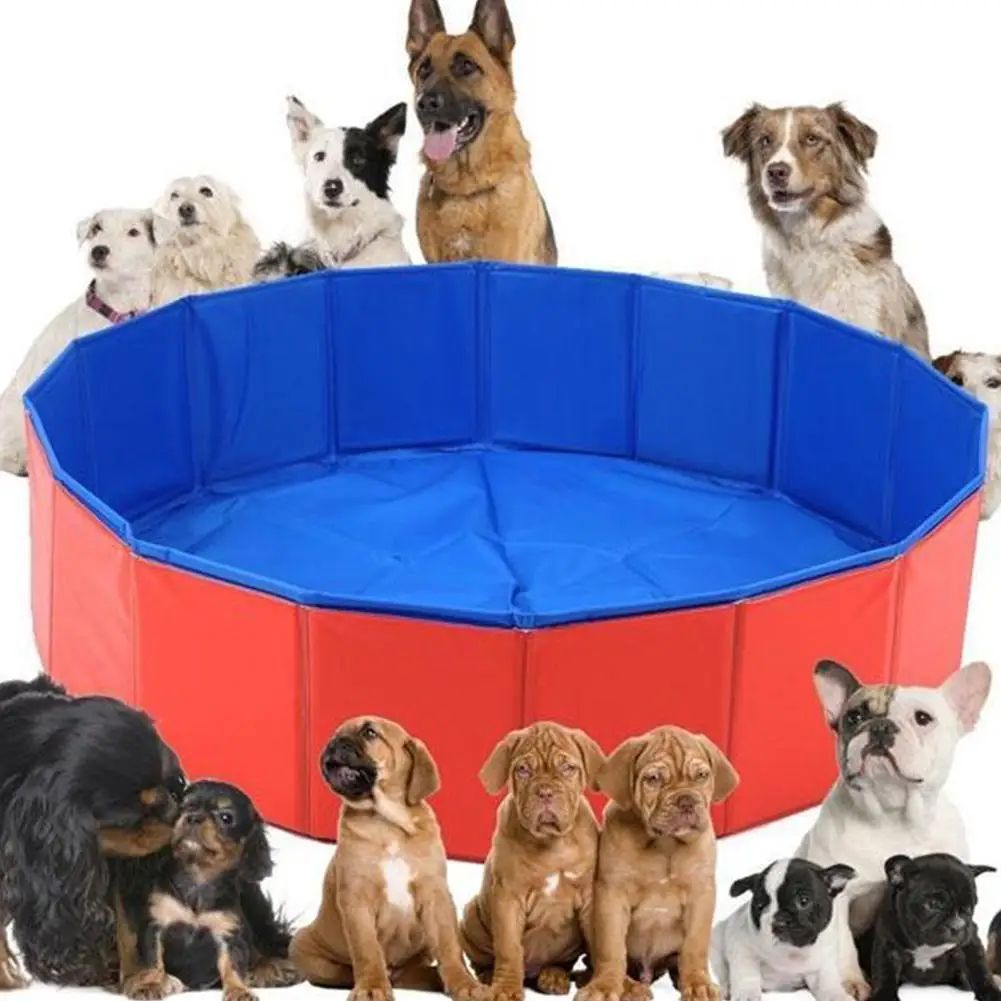 Foldable Pet Bathing Tub Pool