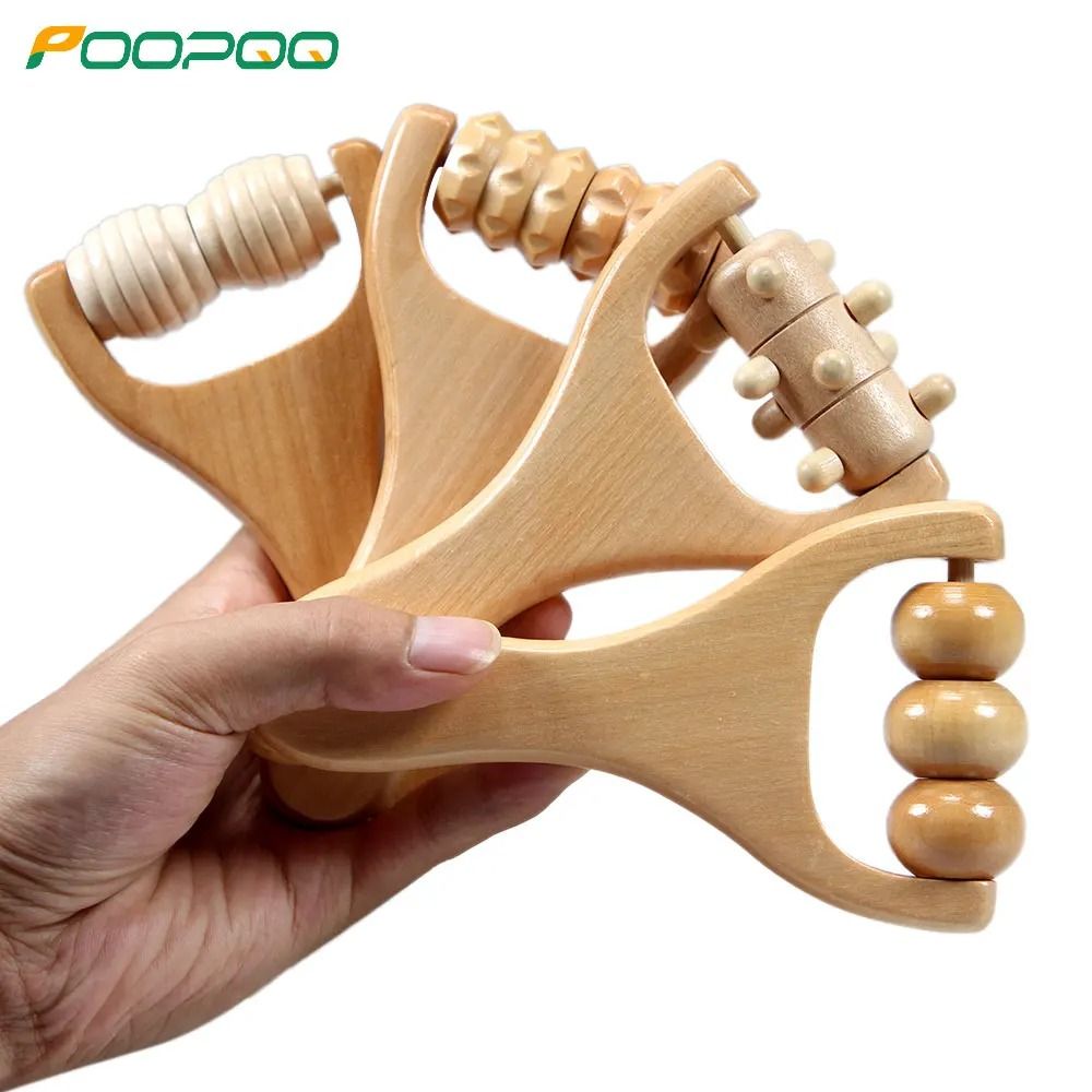 Wooden Maderotherapy Massage Roller Full Body Sculpting Tool