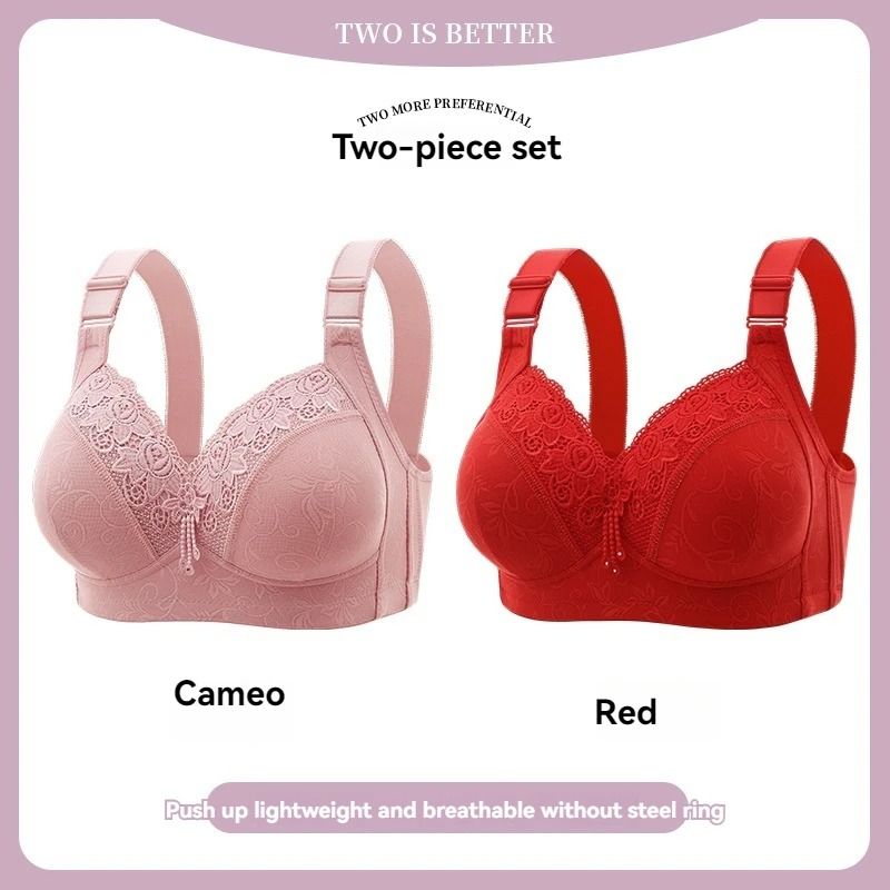 Women's Ultra-Thin Lace Perspective Bralette - Elegant Deep V Lingerie