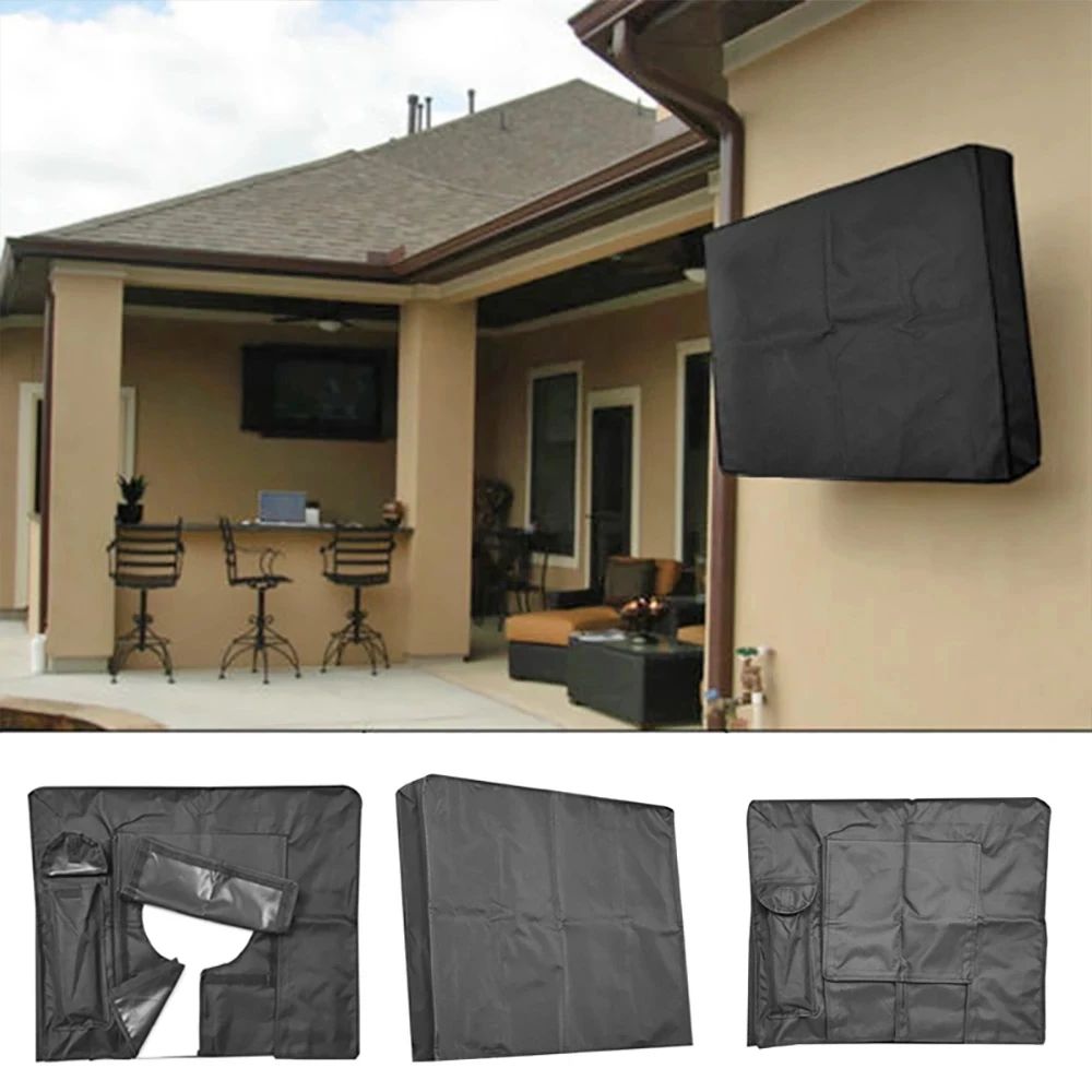 WeatherShield Outdoor TV Cover Waterproof Dustproof Protector for 32–65 Inch Screens