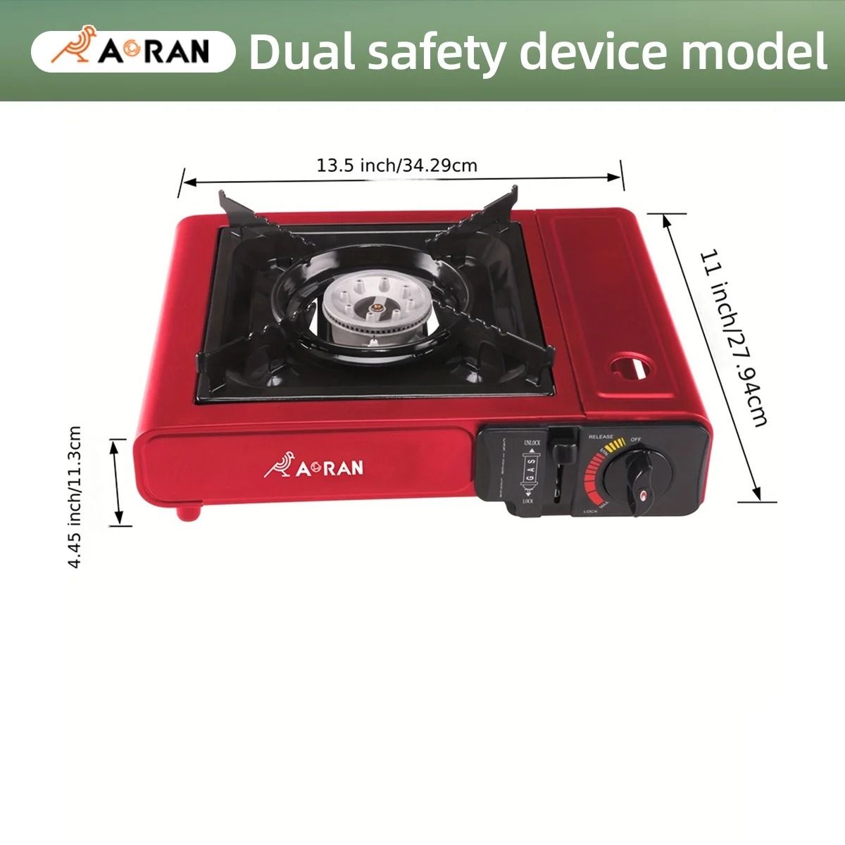 Portable Gas Stove 2900W Cassette Stove High Power Butane Camping Outdoor Cooking Stove