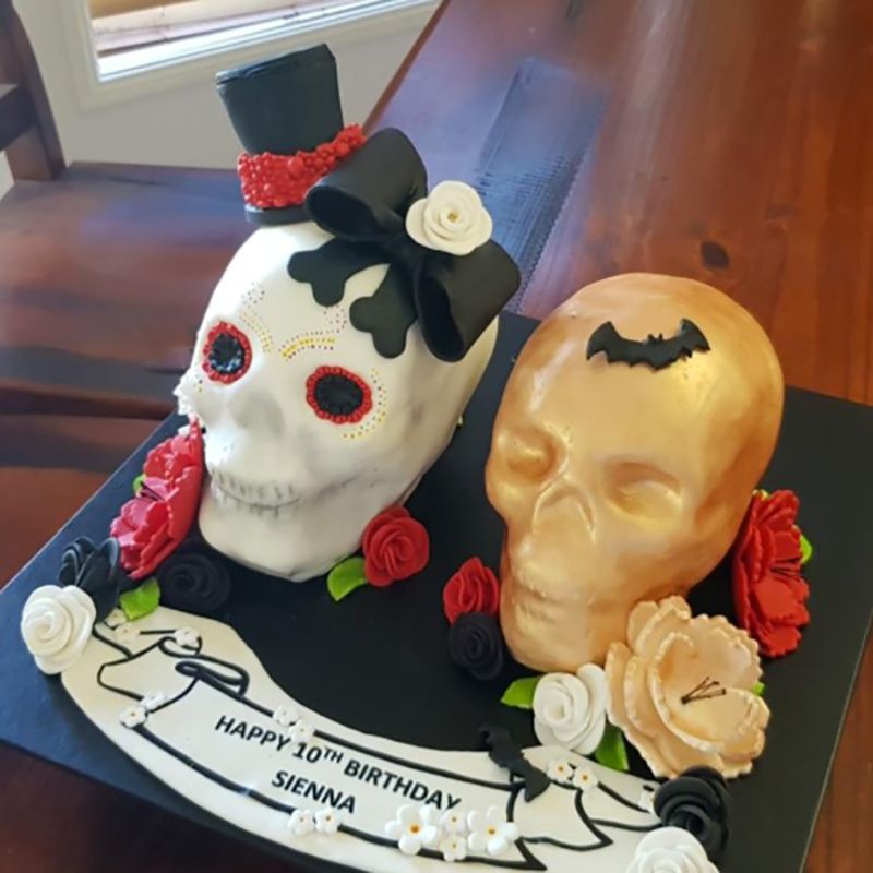 3D Skull Silicone Cake Mold