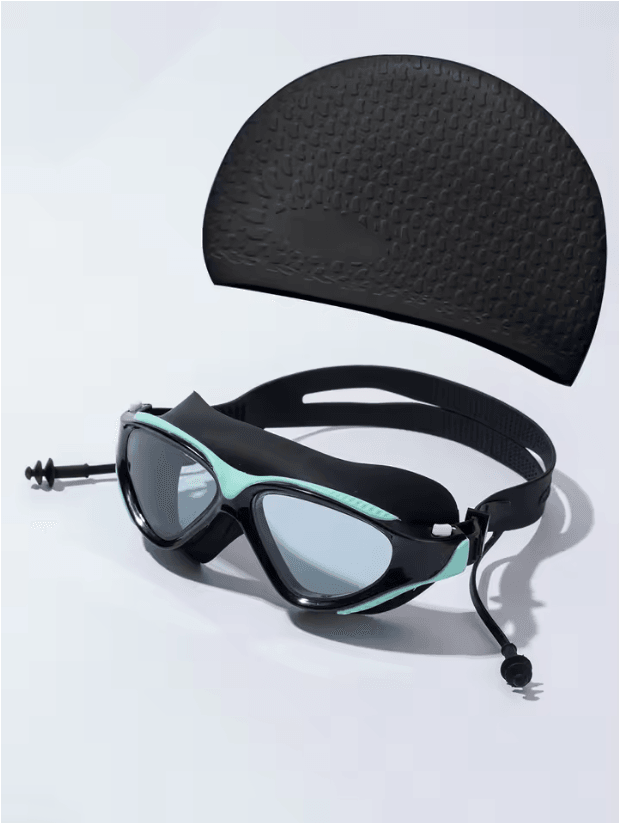 Seasprint Anti-Fog UV Swim Goggles – Adjustable Silicone Waterproof Eye Protection