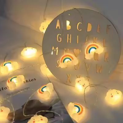 CozyStar Battery-Powered Star LED String Lights