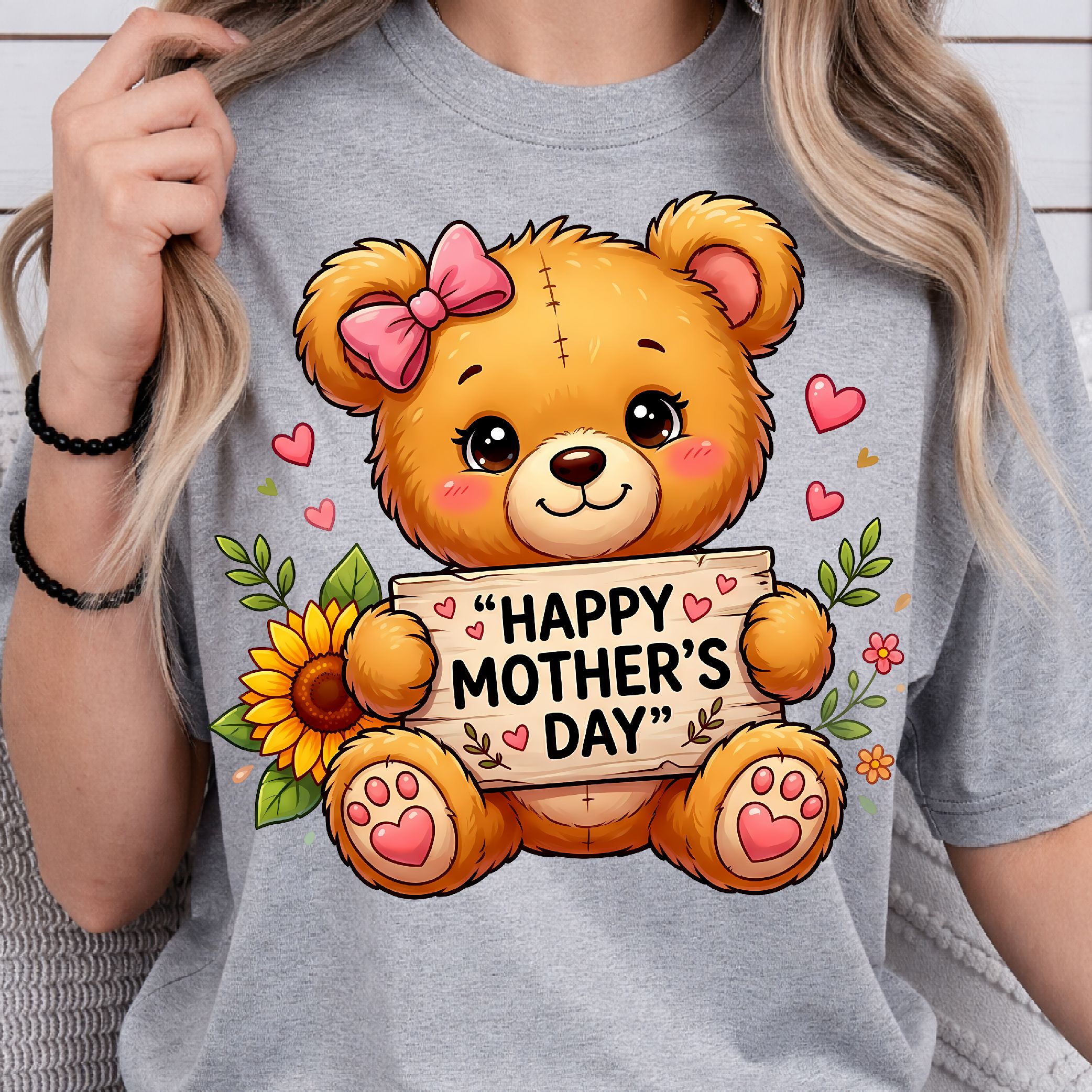 Happy Mother's Day Shirt Best Mom Ever T-Shirt Personalized Mothers Day Gift