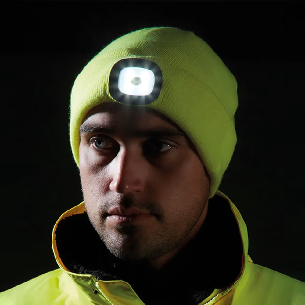 LED Knitted Beanie Hat