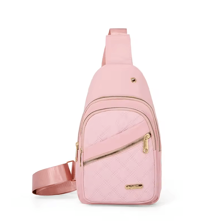 Womens Casual Chest Bag Lightweight Travel Shoulder Bag